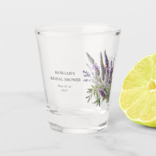 Vaso De Chupito Taller de Novia Regio de Aquarela Lavanda