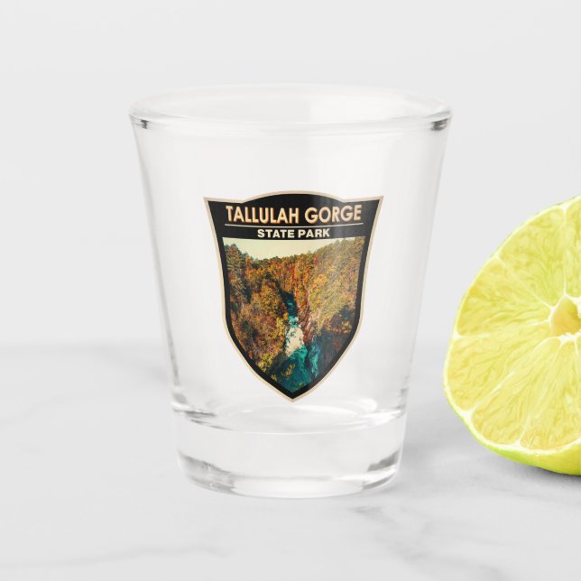 Vaso De Chupito Tallulah Gorge State Park (Anverso)