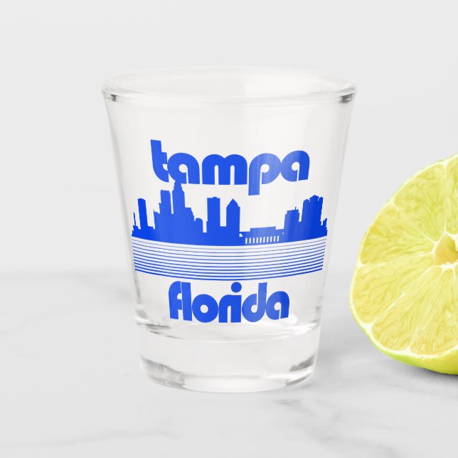 Vaso De Chupito Tampa Florida (Anverso)