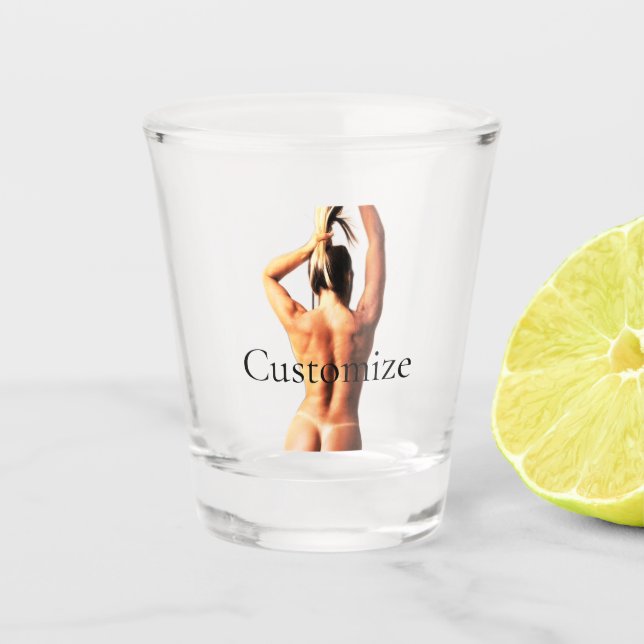 Vaso De Chupito Tanlines de modelo de aptitud Thunder_Cove (Anverso)
