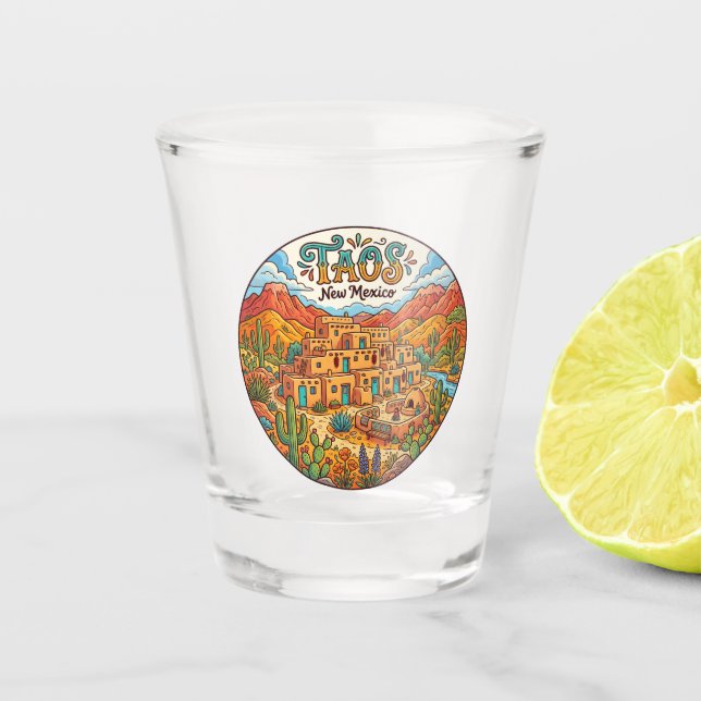 Vaso De Chupito Taos EE. UU. (Anverso)