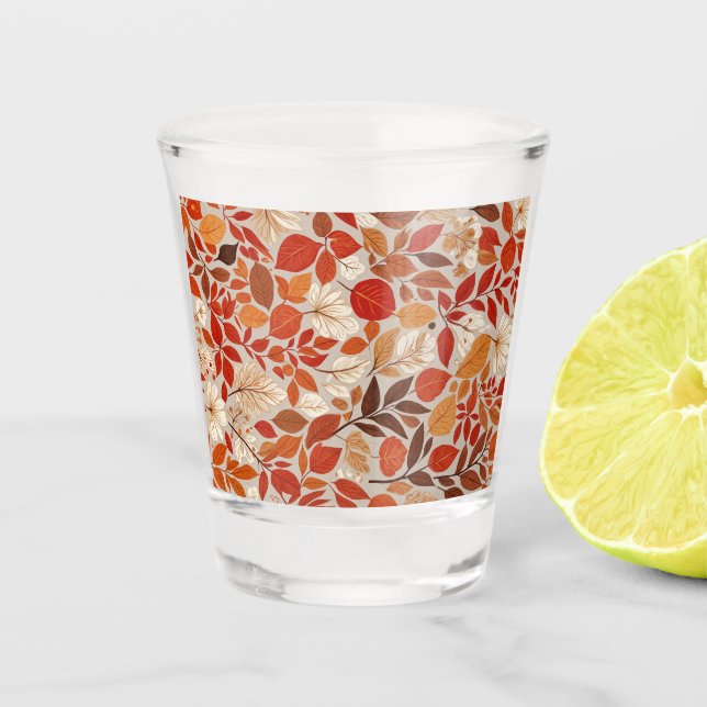 Vaso De Chupito Tapiz de otoño (Anverso)