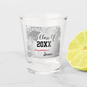 Vaso De Chupito Tapón de graduación, año de clase 20XX fiesta plat