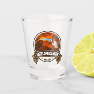 Vaso De Chupito Tarjeta de viaje Antelope Canyon Arizona