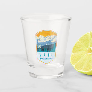 Vaso De Chupito Tarjeta Vail Ski