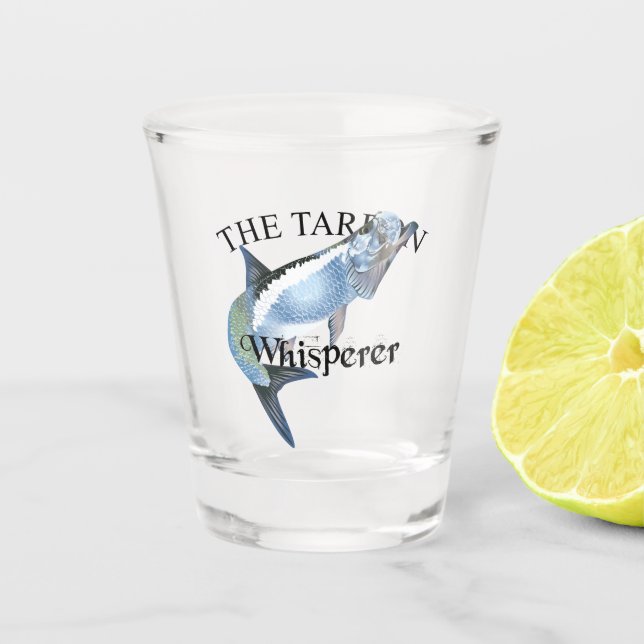 Vaso De Chupito Tarpon Whisperer (Anverso)