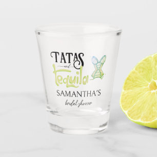 Vaso De Chupito Tatas y Tequila Fiesta de Despedida de Soltera Mod