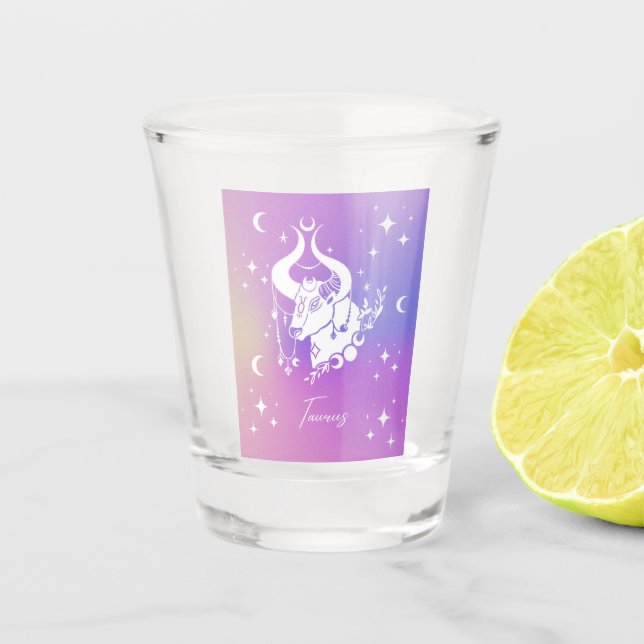 Vaso De Chupito Taurus Shot Glass Femenino (Anverso)