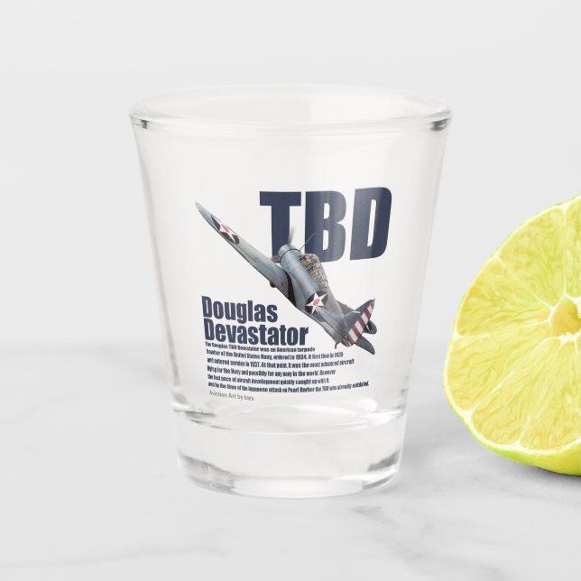 Vaso De Chupito "TBD Devastator" (Anverso)