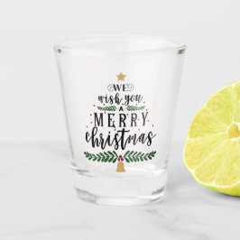 Vaso De Chupito Te Deseamos Una Feliz Navidad