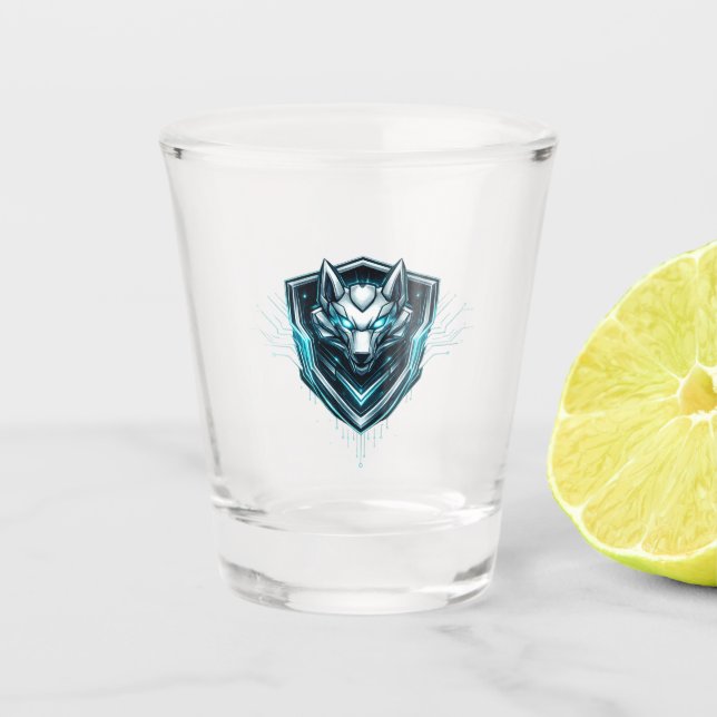 Vaso de chupito Tech-Den (Anverso)