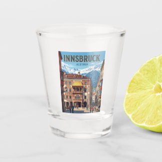 Vaso De Chupito Techo Dorado Austria