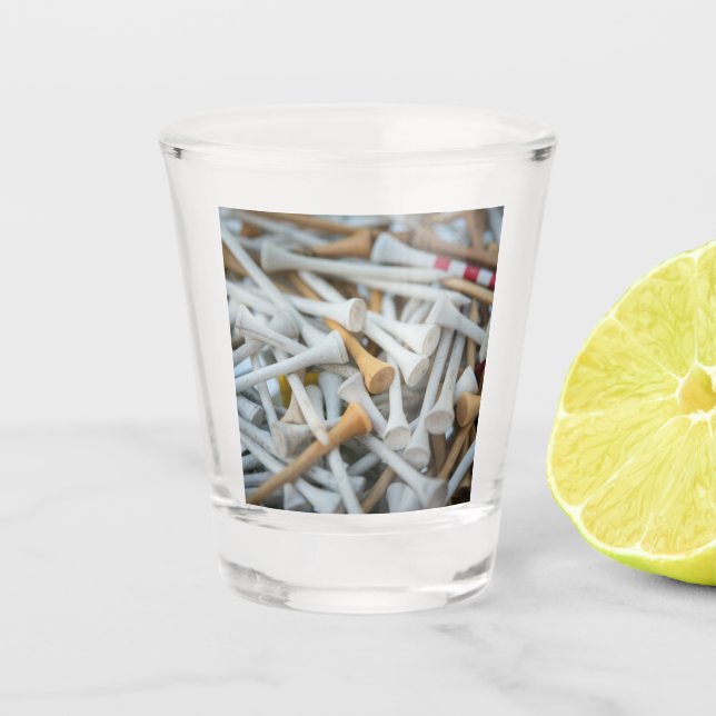 Vaso De Chupito Tees de golf (Anverso)