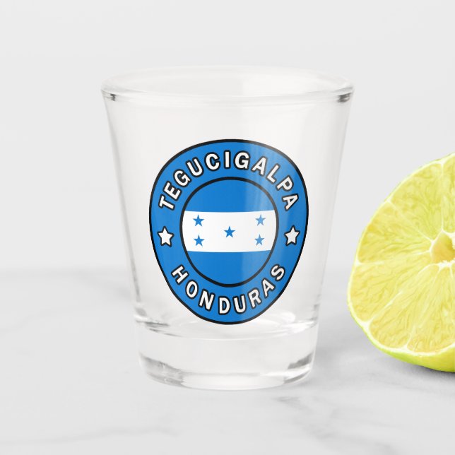 Vaso De Chupito Tegucigalpa Honduras (Anverso)