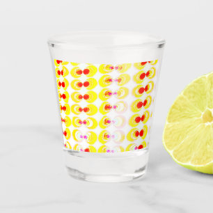 Vaso De Chupito Tejido de arte pop