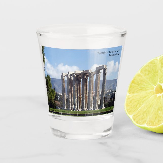 Vaso De Chupito Templo de Zeus Olímpico (Anverso)