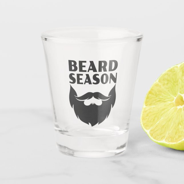 Vaso De Chupito Temporada de barbas (Anverso)