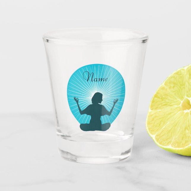 Vaso De Chupito Tengo Este Trueno. (Anverso)