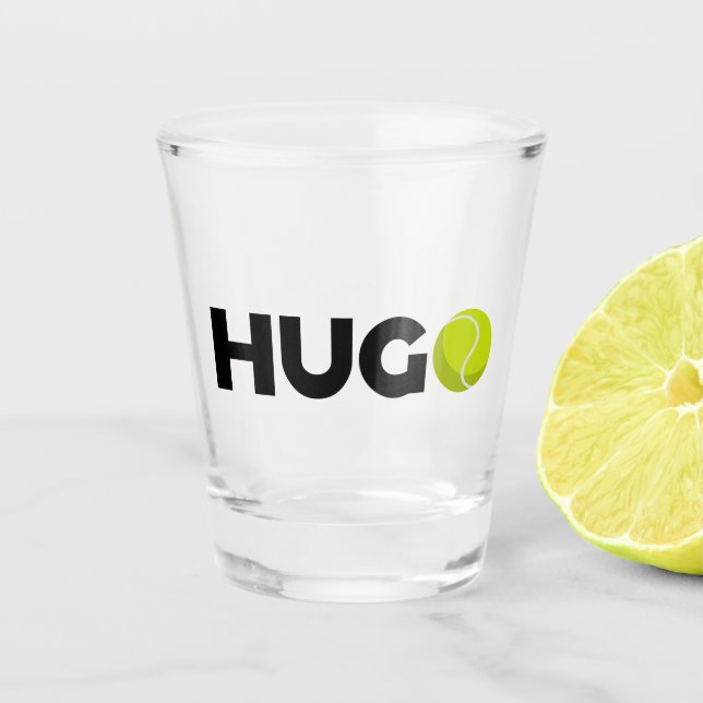 Vaso De Chupito Tenis de Hugo (Anverso)
