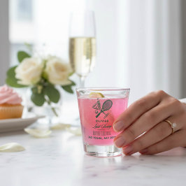 Vaso De Chupito Tenis Último Swing Antes de la Despedida de Solter