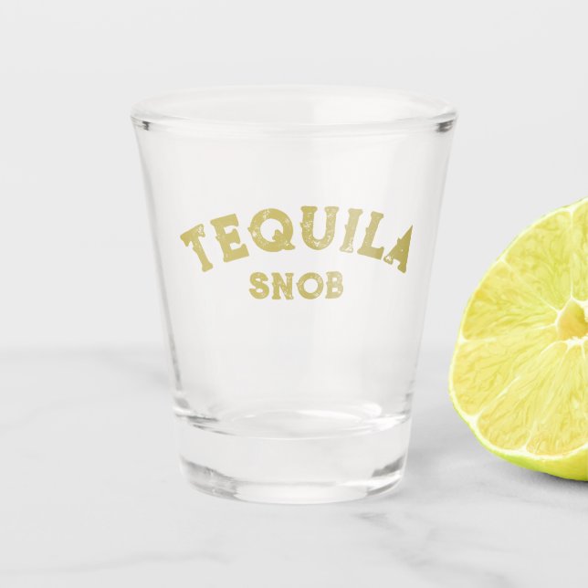 Vaso De Chupito Tequila Snob Shot Glass (Anverso)