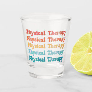 Vaso De Chupito Terapia física PT Retro PT Grad Regalos