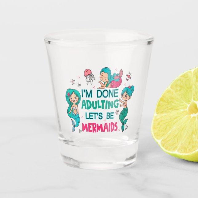 Vaso De Chupito Terminé de adular, seamos sirvientas (Anverso)