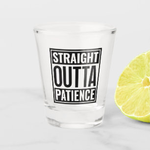 Vaso De Chupito Texto Directo de la Paciencia