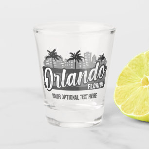 Vaso De Chupito Texto personalizado Orlando Florida