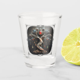 Vaso De Chupito  The Art Deco Tree of Life design. 