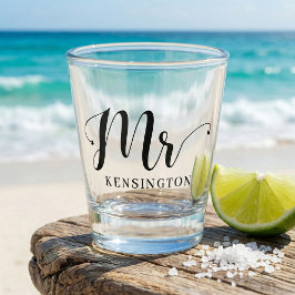 Vaso De Chupito The Mr Newlywed Custom Groom Gift