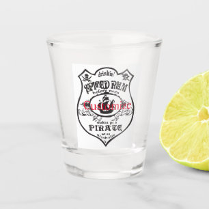 Vaso De Chupito Thunder_Cove, bebida pirata de ron picada