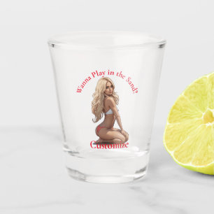 Vaso De Chupito Thunder_Cove, Chica de playa de Bikini