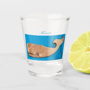 Vaso De Chupito Thunder_Cove de ballena de madera húmeda