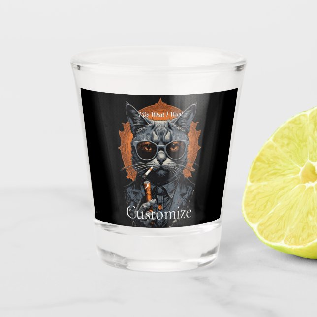 Vaso De Chupito Thunder_Cove de gato de cadera de Guay (Anverso)