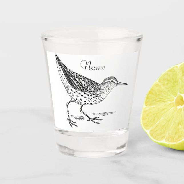 Vaso De Chupito Thunder_Cove de Sandpiper (Anverso)