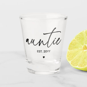 Vaso De Chupito Tía Nueva Tía Establecida Elegante