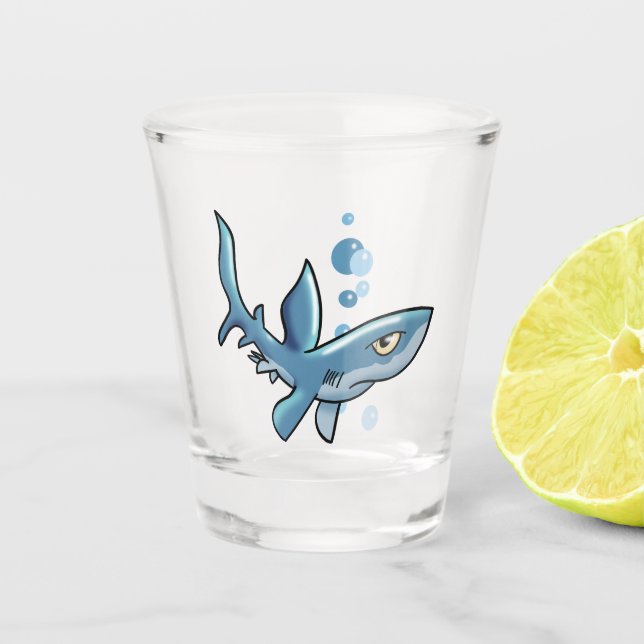 Vaso De Chupito Tiburón (Anverso)