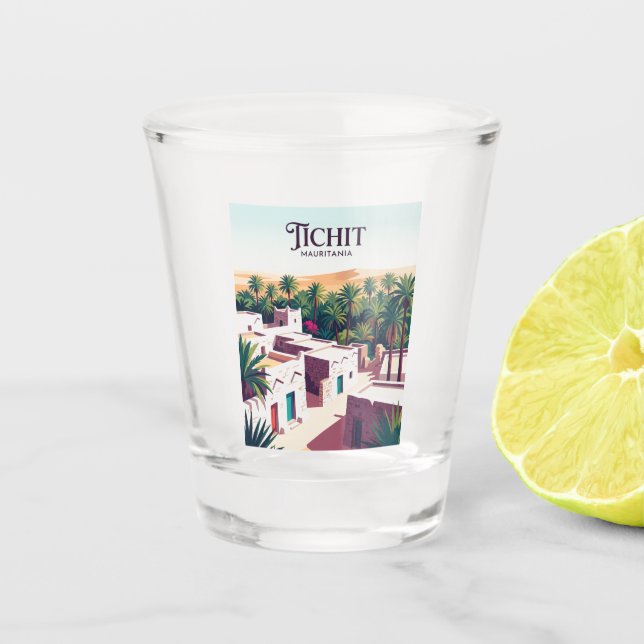 Vaso De Chupito Tichit Mauritania (Anverso)