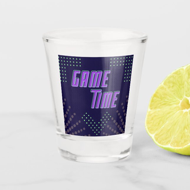 Vaso De Chupito Tiempo de juego (Anverso)
