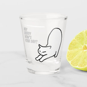 Vaso De Chupito tiempo feliz Glass