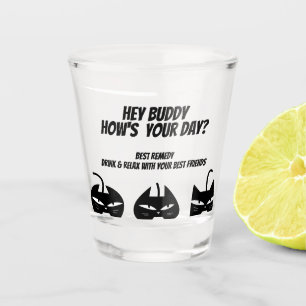 Vaso De Chupito tiempo feliz Glass