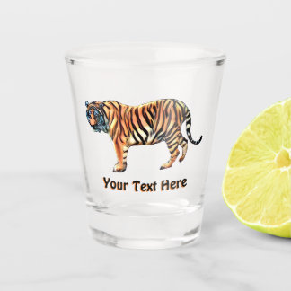 Vaso De Chupito Tigre de Siberia