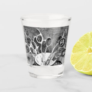 Vaso De Chupito Tijeras estilistas de pelo - Herramientas de comer