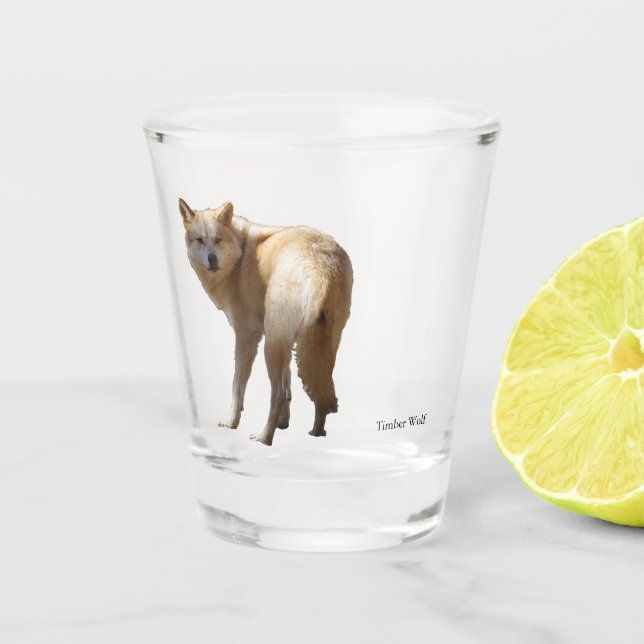 vaso de chupito Timber Wolf (Anverso)