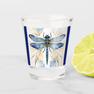 Vaso De Chupito Tinta alcohólica de libélula