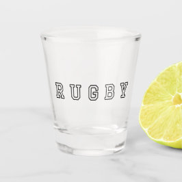Vaso De Chupito Tipografía de Rugby