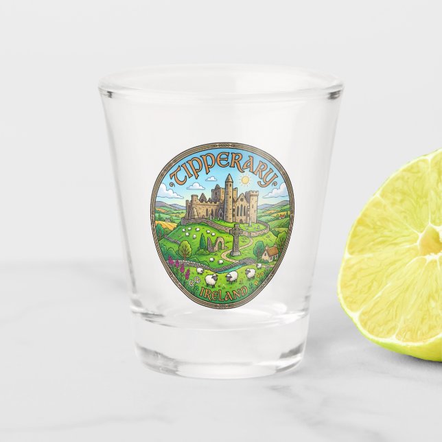 Vaso De Chupito Tipperary Irlanda (Anverso)