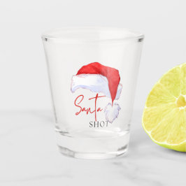 Vaso De Chupito Tiro de Santa con sombrero de Santa y borla
