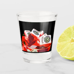 Vaso De Chupito Tiros de Jello del comodín